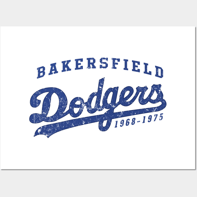 Bakersfield Dodgers Wall Art by MindsparkCreative